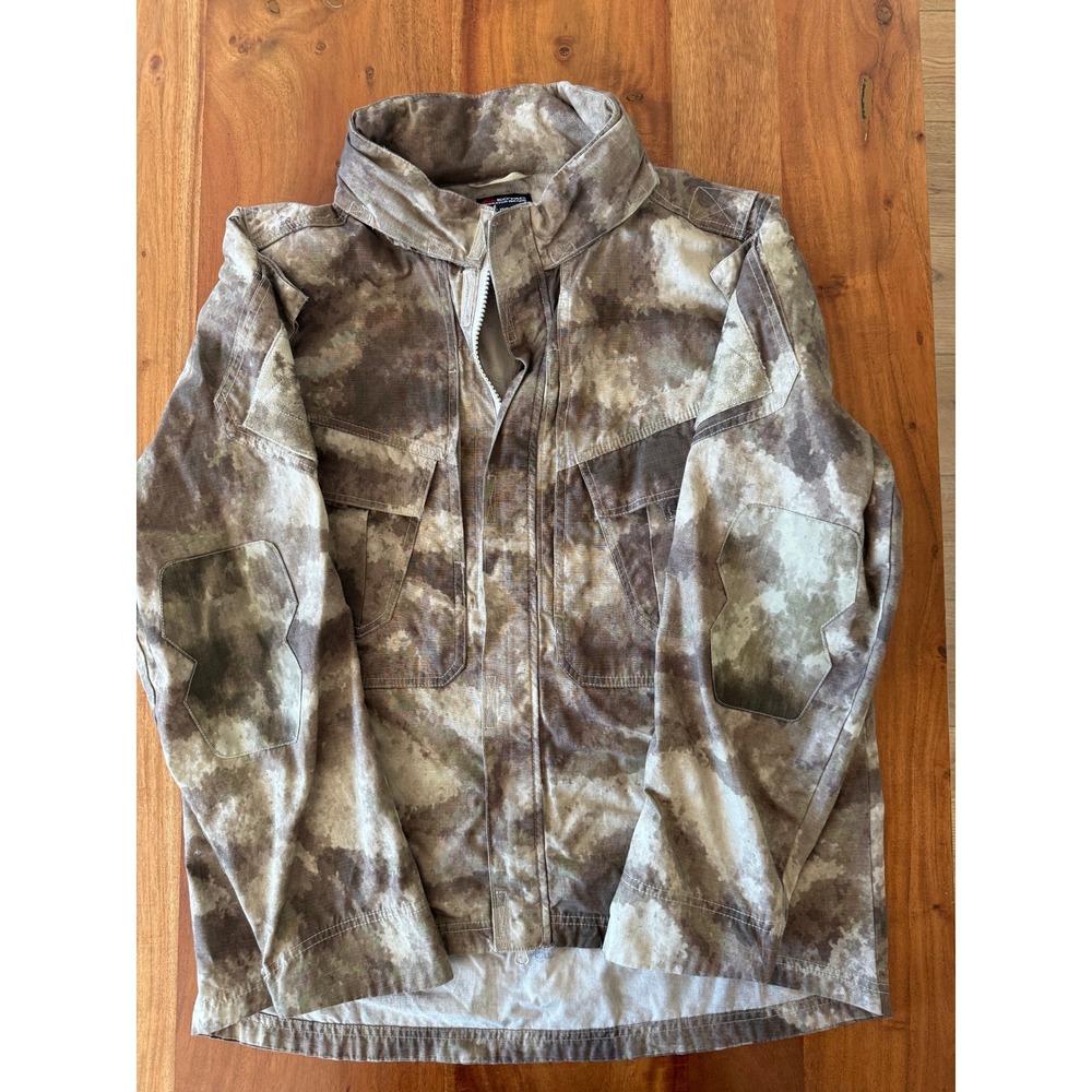 Eotac Men's Operator Grade Camo Jacket wth Hood Size L